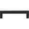 Elements 25-Pack of the 96 mm Center-to-Center Matte Black Square Stanton Cabinet Bar Pull 625-96MB-25 - alternate 7